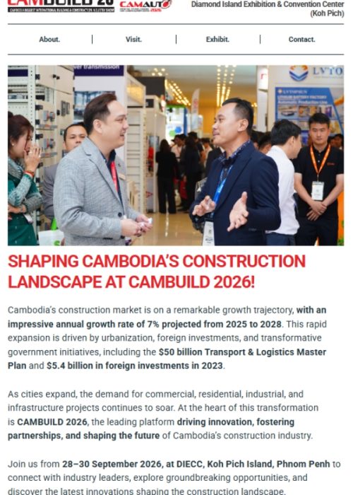 Cambodia's build and construction overview (its growth & trends)